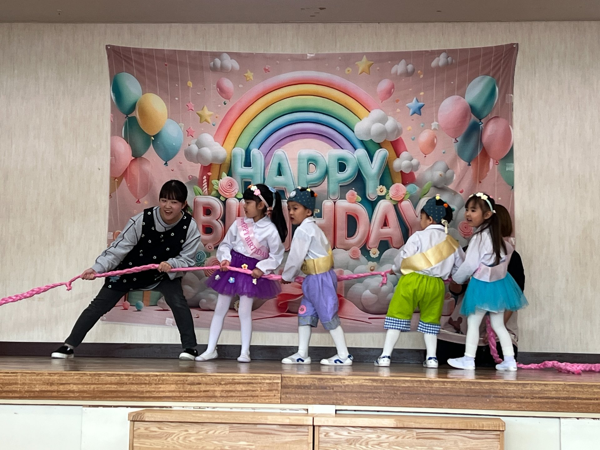 うんとこどっこい誕生会
