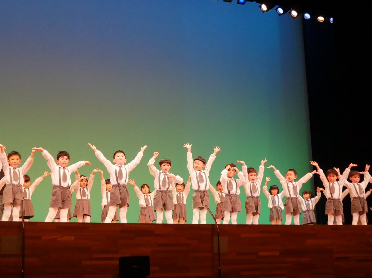 大成功！！感動のお遊戯会！！