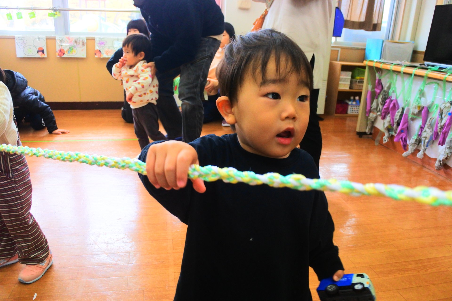 保育参観　１歳児うぐいす組