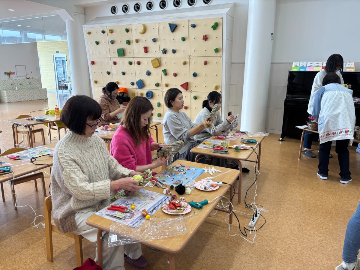 第３回PTA研修会「しめ縄づくり体験」