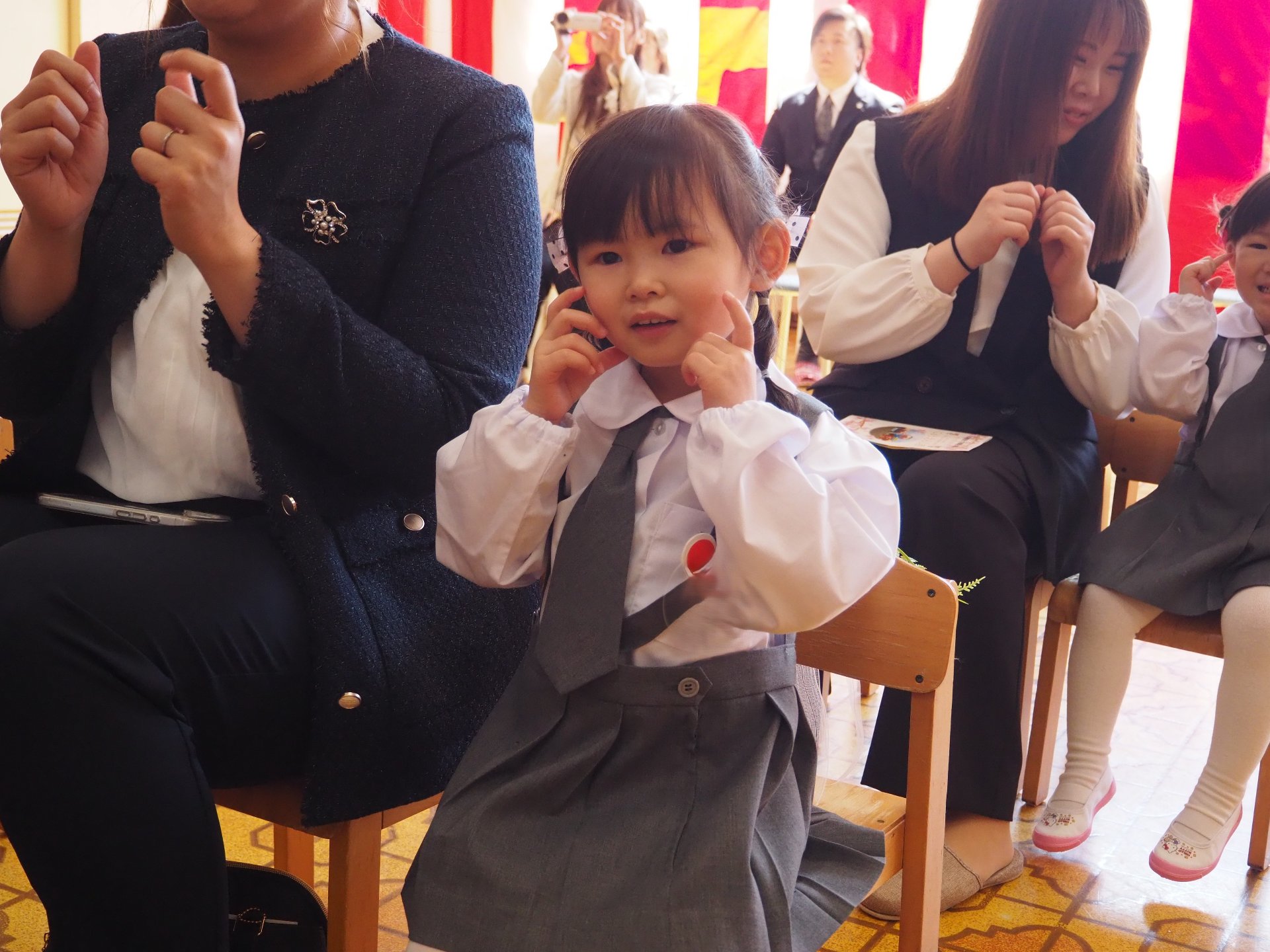 令和7年度　入園式