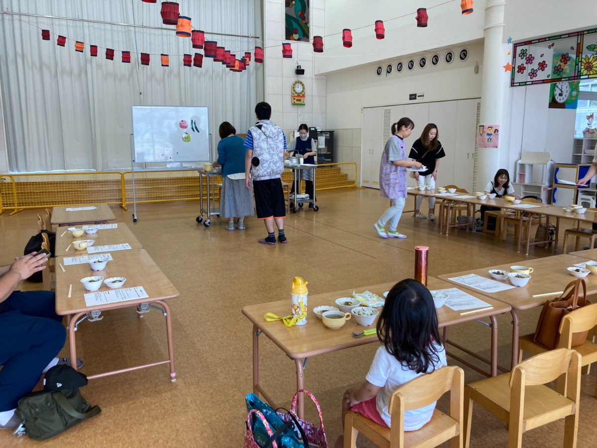 第１回ＰＴＡ研修会「給食試食会」