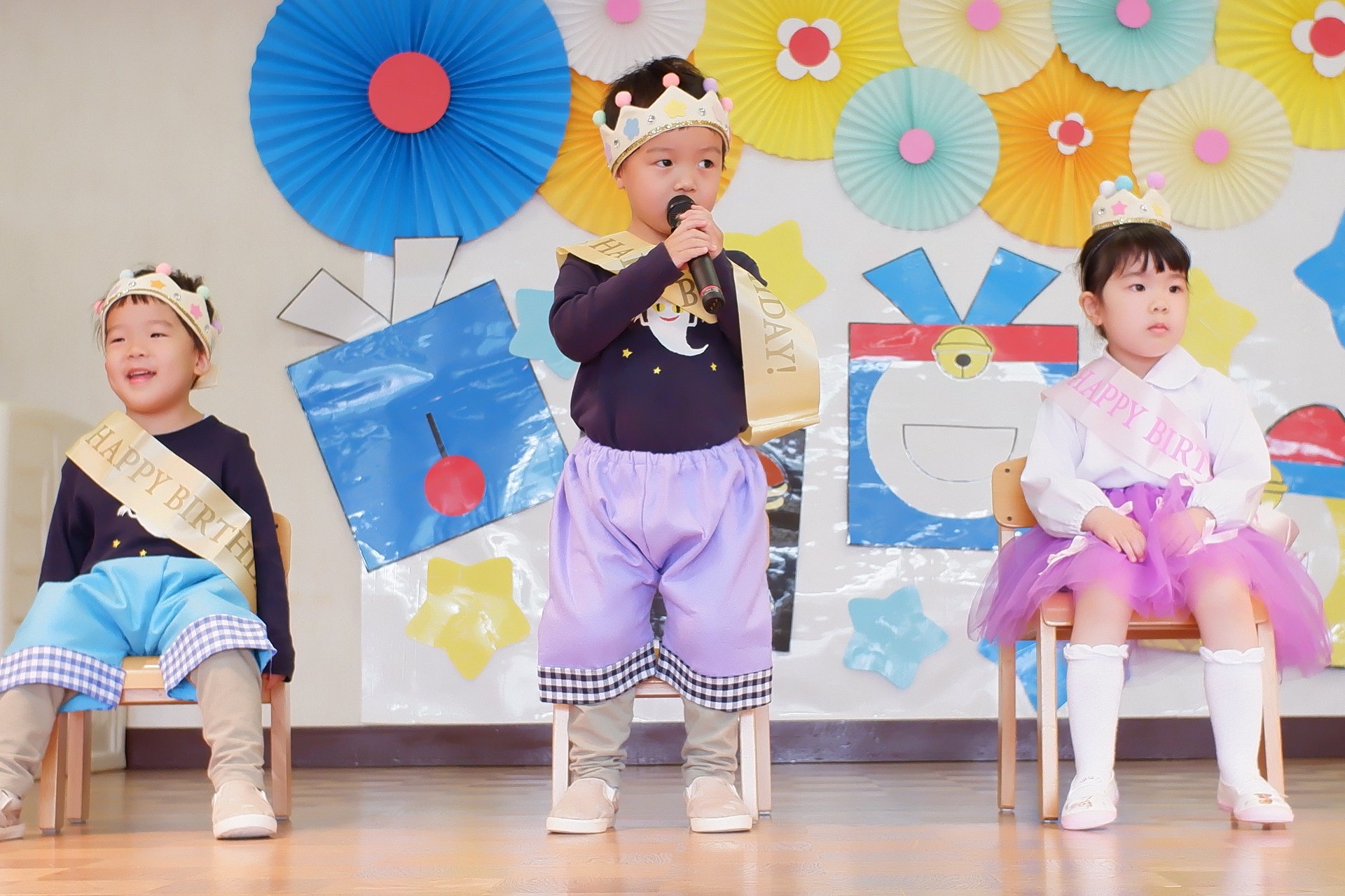 ５月　みんなでおいわい誕生会