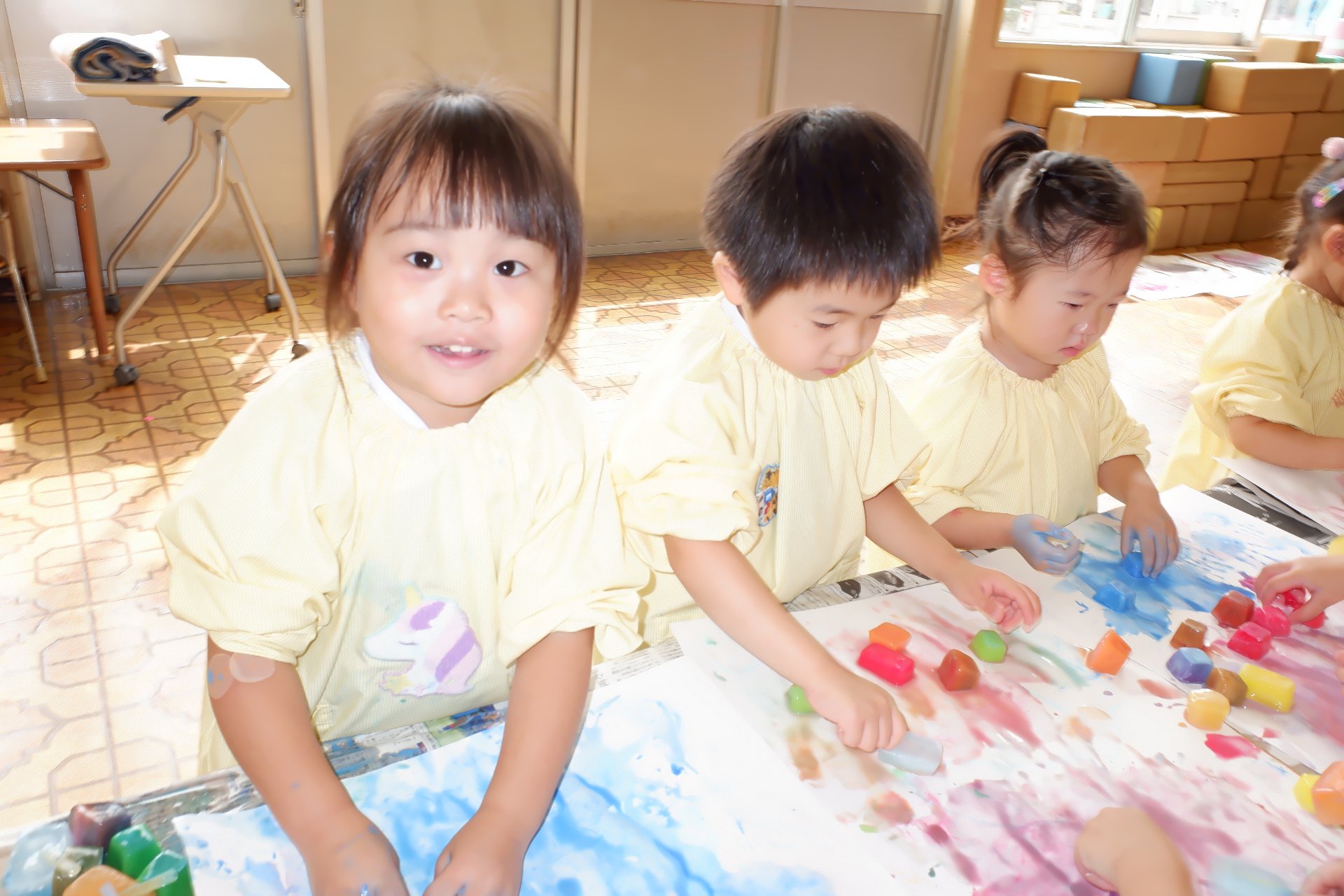 年少　秋の保育参観