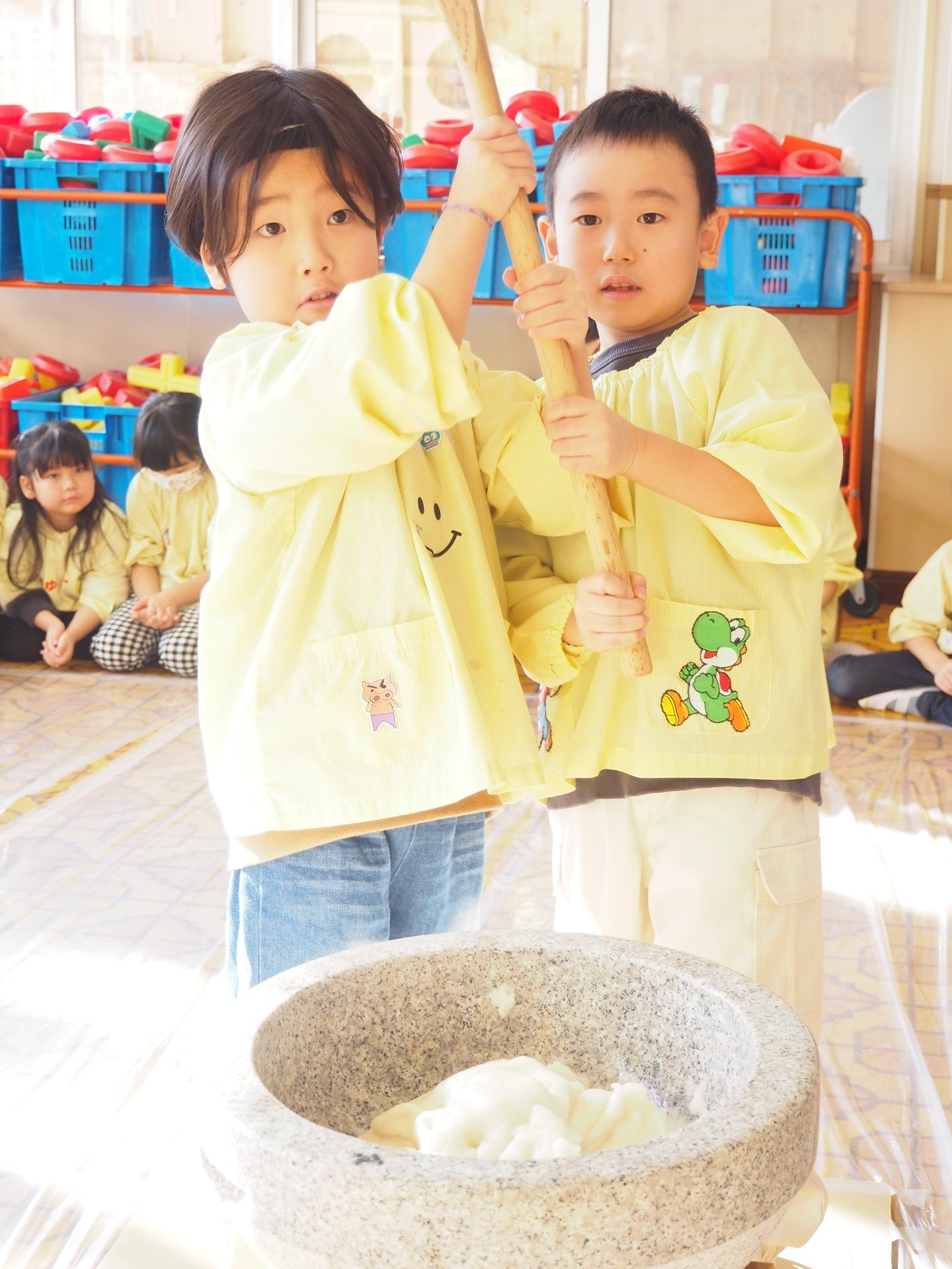 おもちつき～食育～