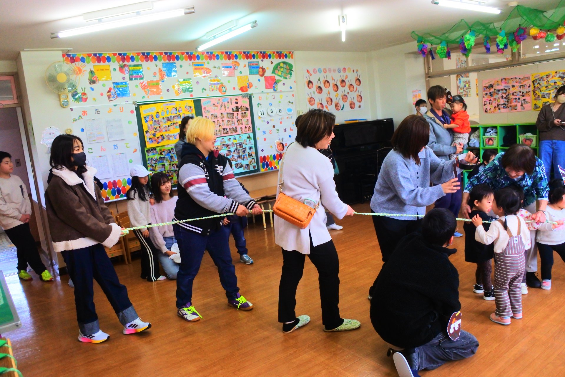 保育参観　１歳児うぐいす組