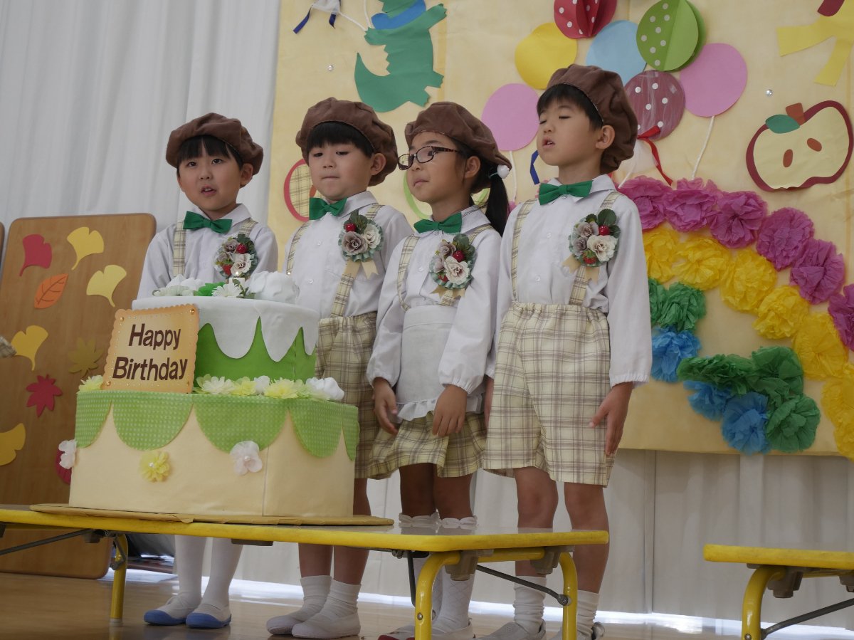 ♪10月誕生会♪