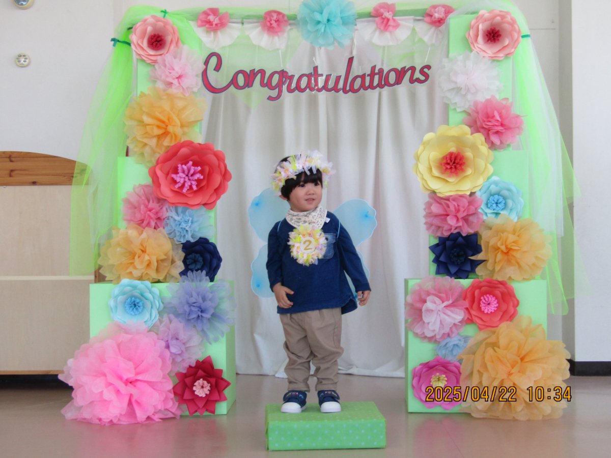 ♩４月誕生会♩