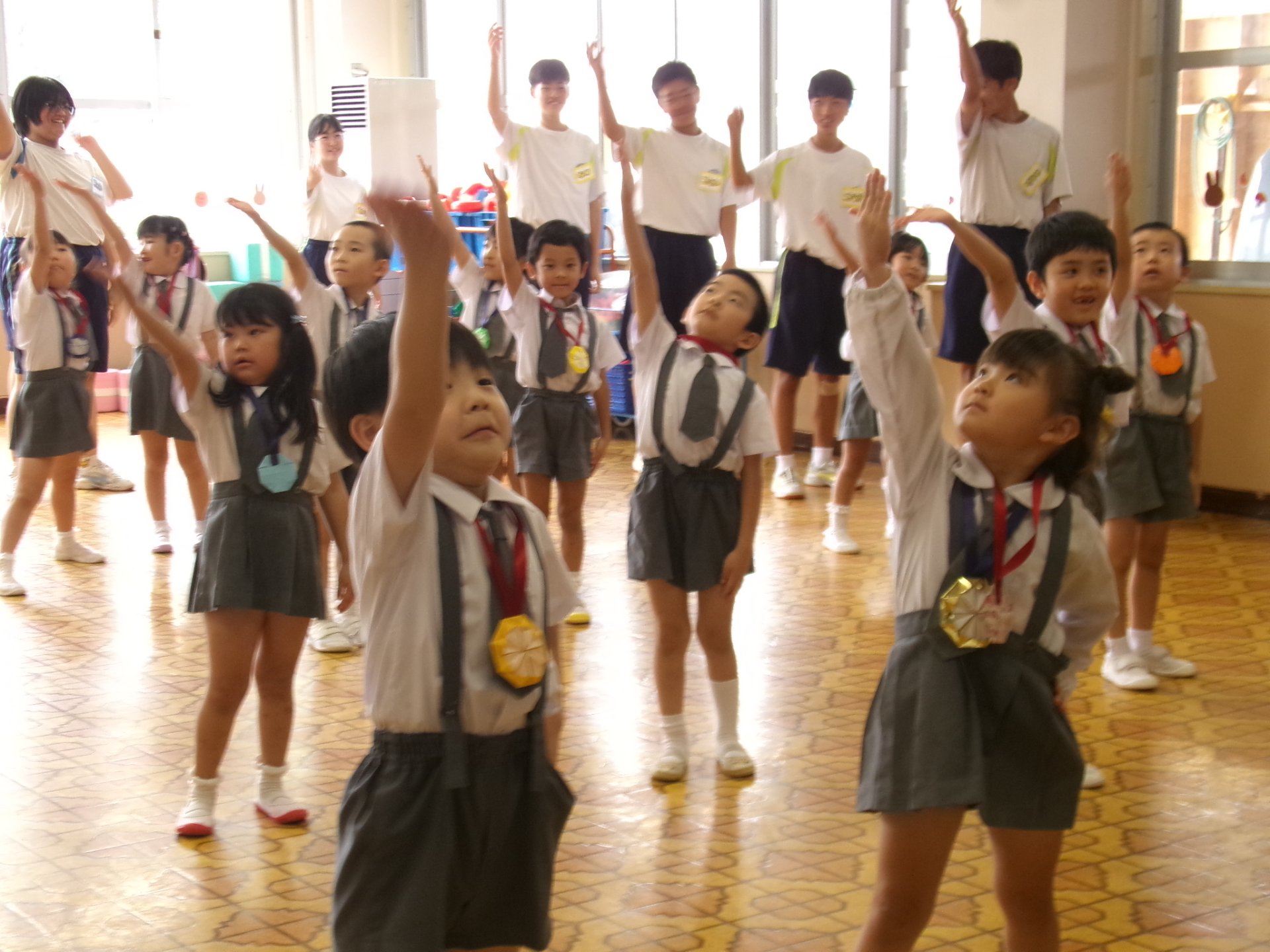 東中学校の皆さんと交流会♪