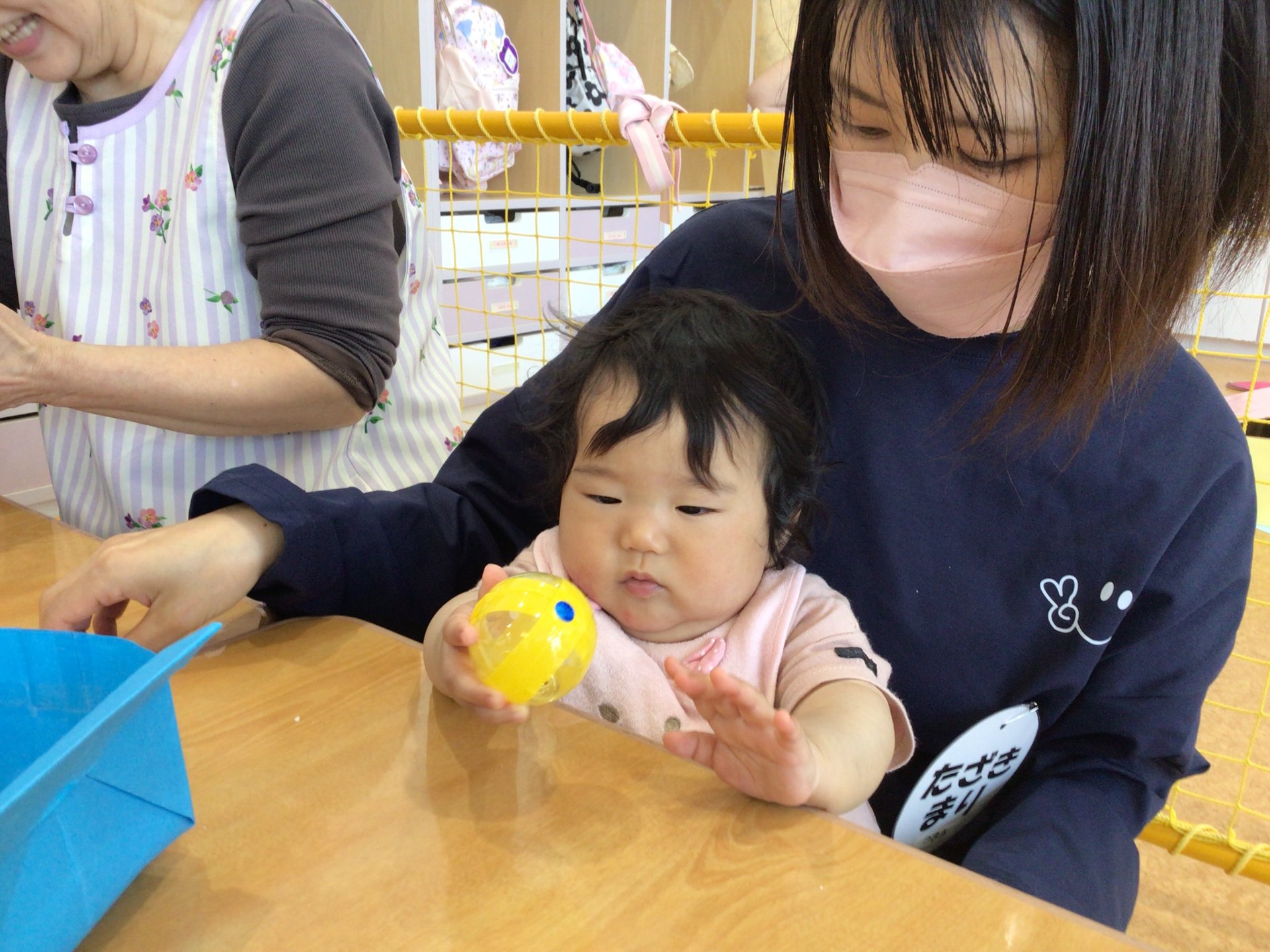 春の保育参観