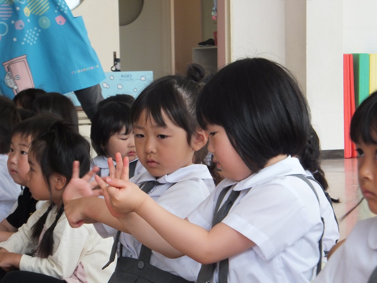☆花王手洗い教室☆