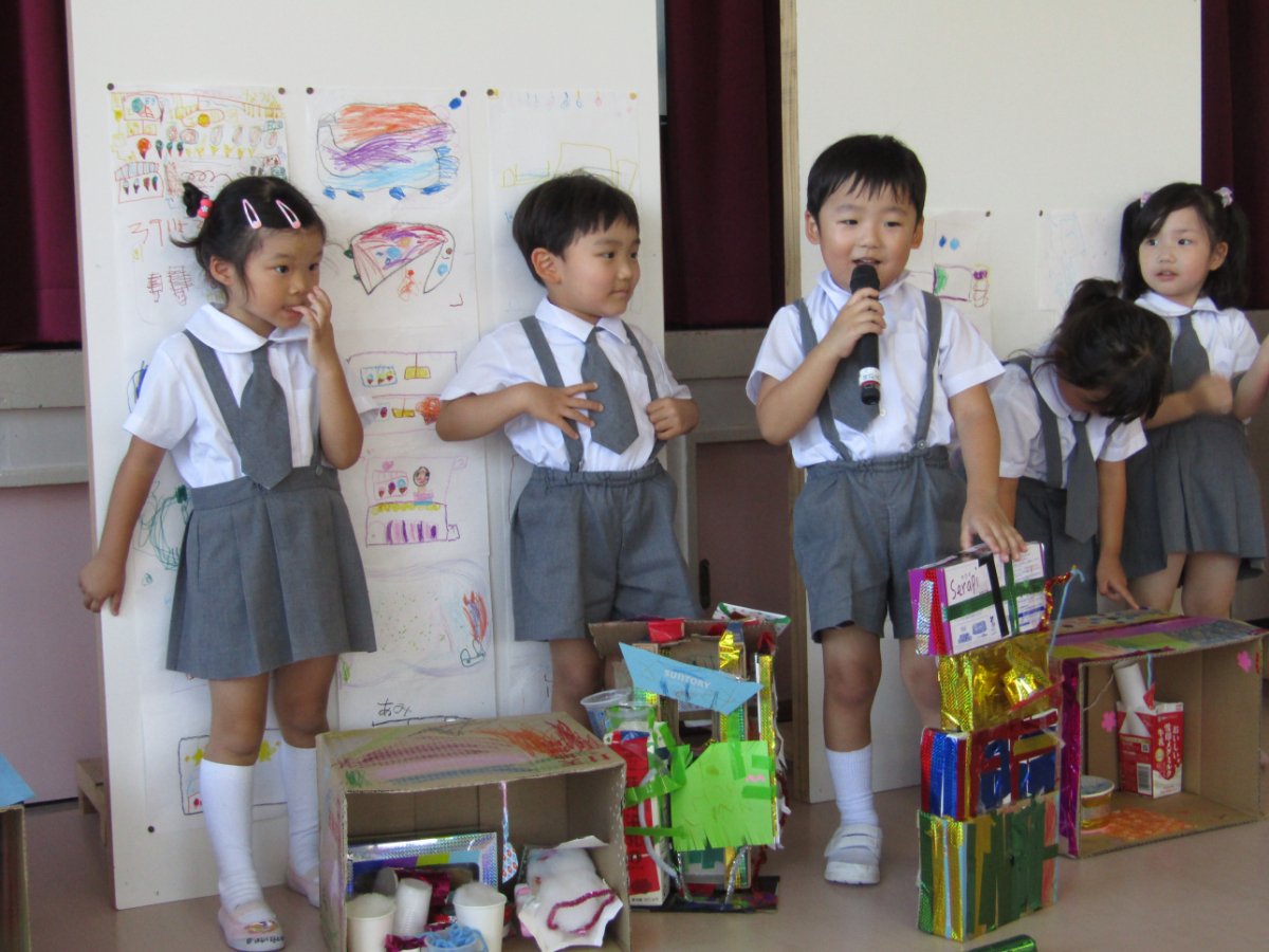 ☆４歳児　もも組保育参観　～ももぐみの１００かいだてのいえ～