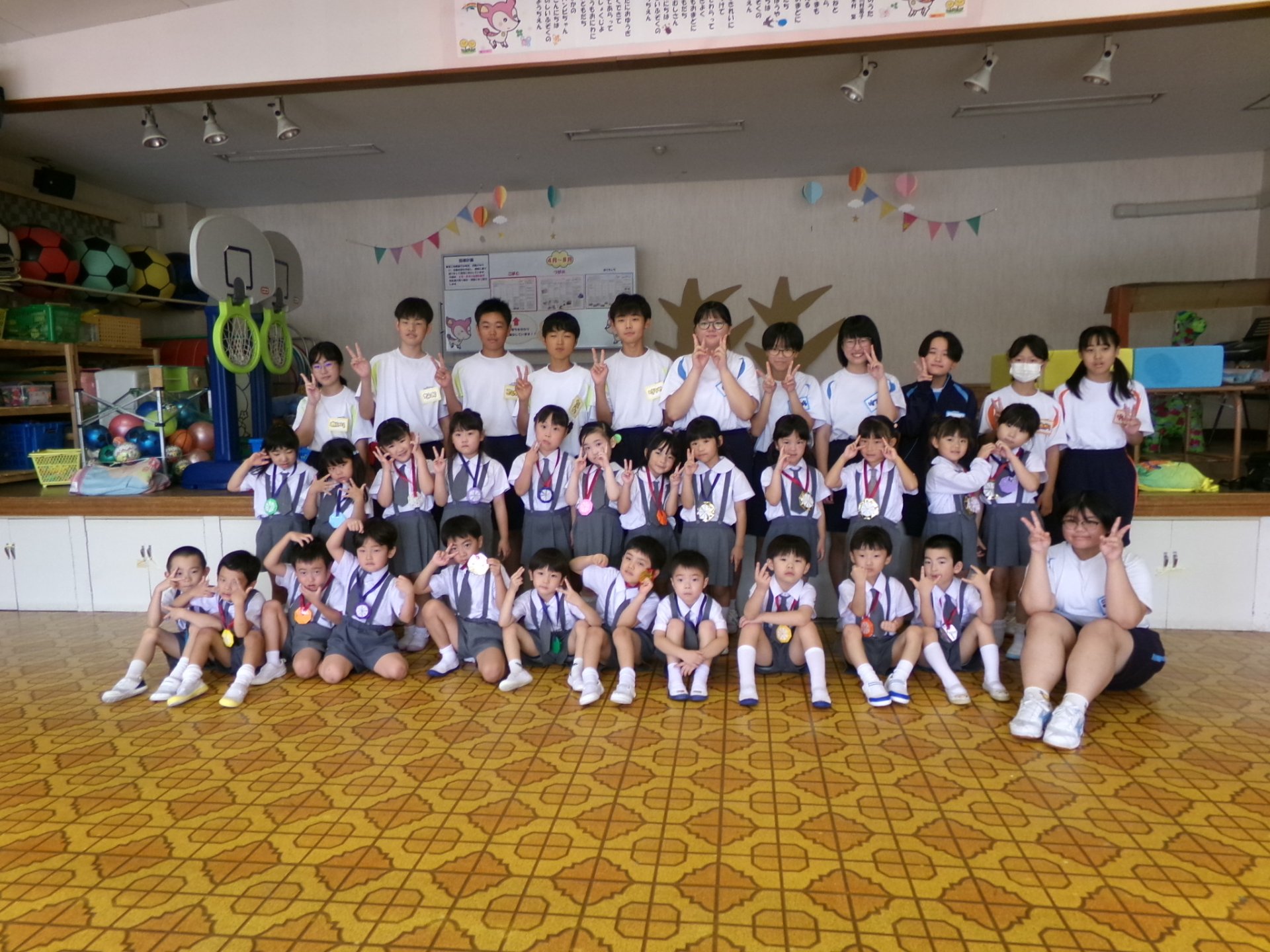 東中学校の皆さんと交流会♪