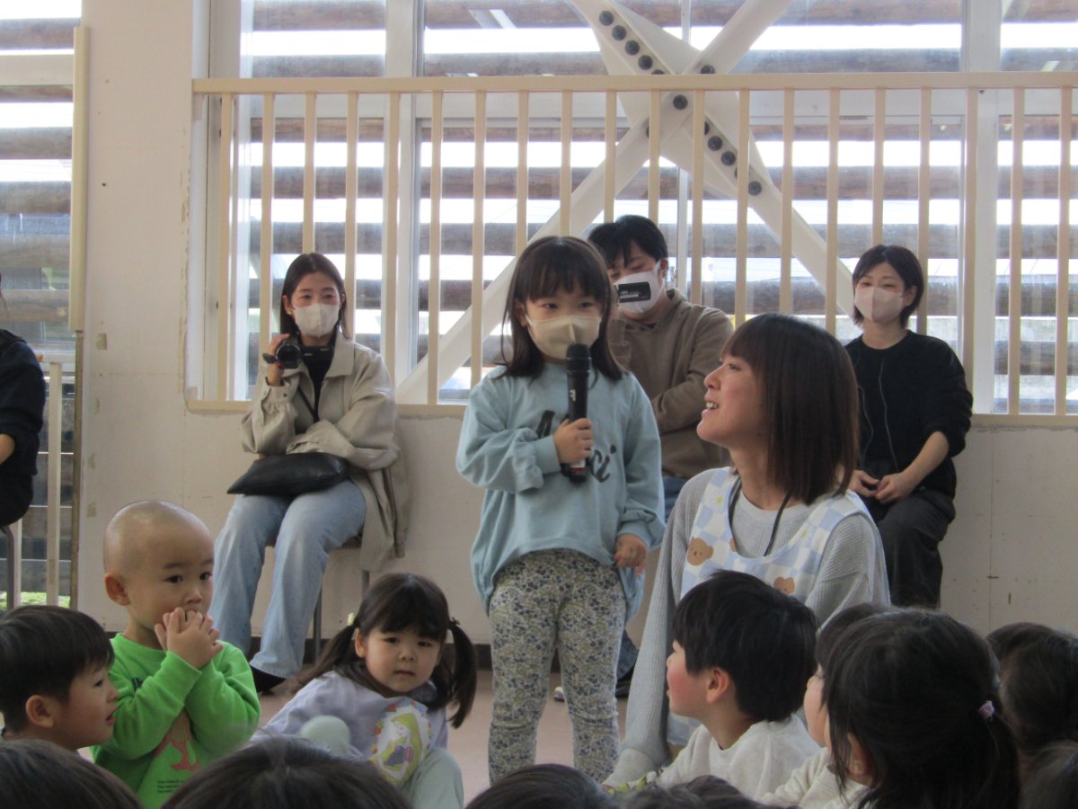 ☆年少組　保育参観☆　～タオルでいろいろあそび‼～