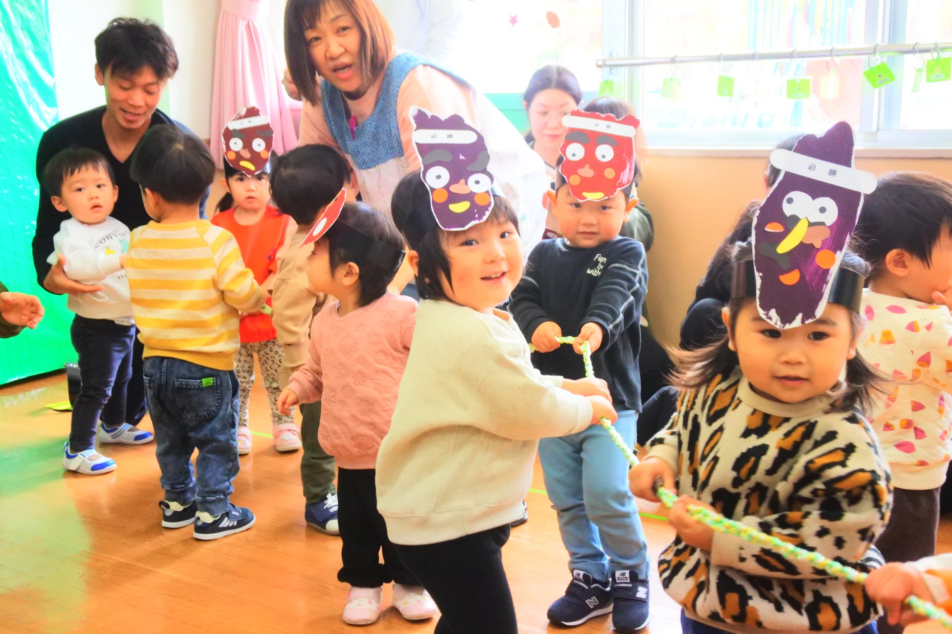 保育参観　１歳児うぐいす組