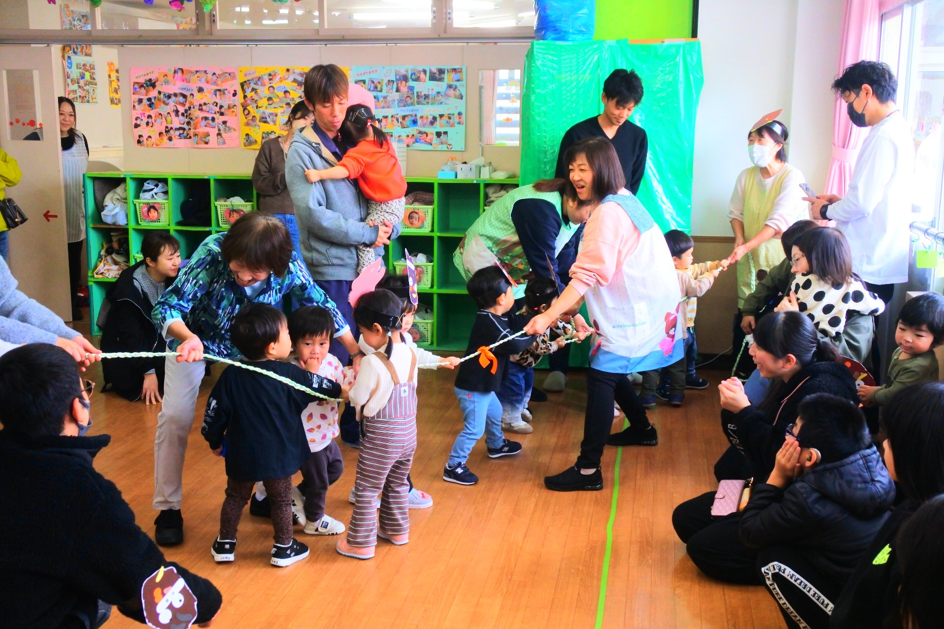 保育参観　１歳児うぐいす組