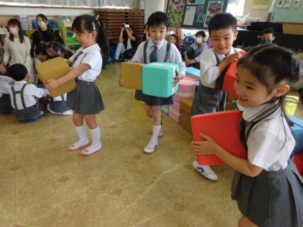 春の保育参観