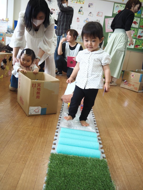 春の保育参観