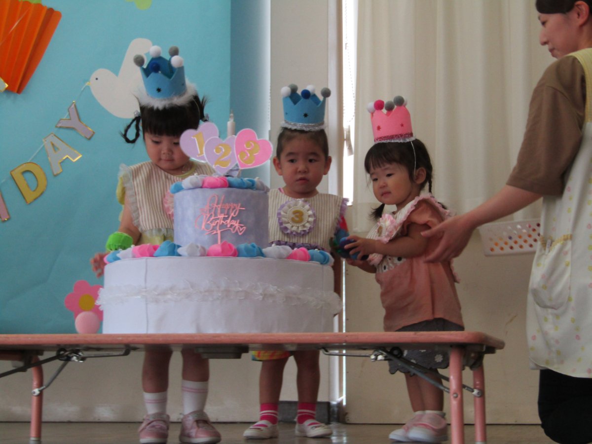９月誕生会✩