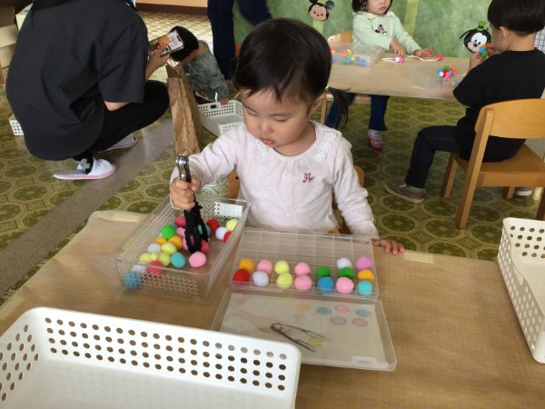 春の保育参観
