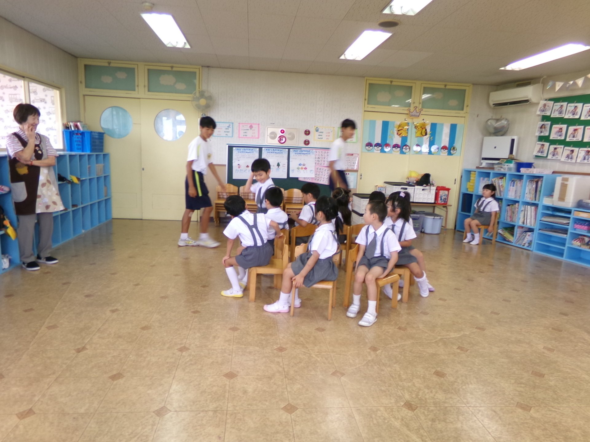 東中学校の皆さんと交流会♪
