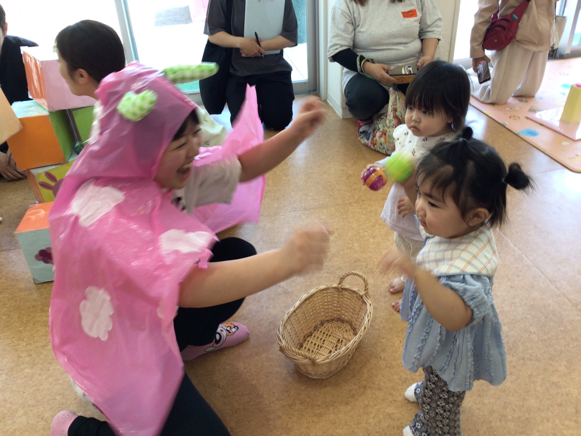春の保育参観