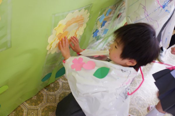 春の保育参観