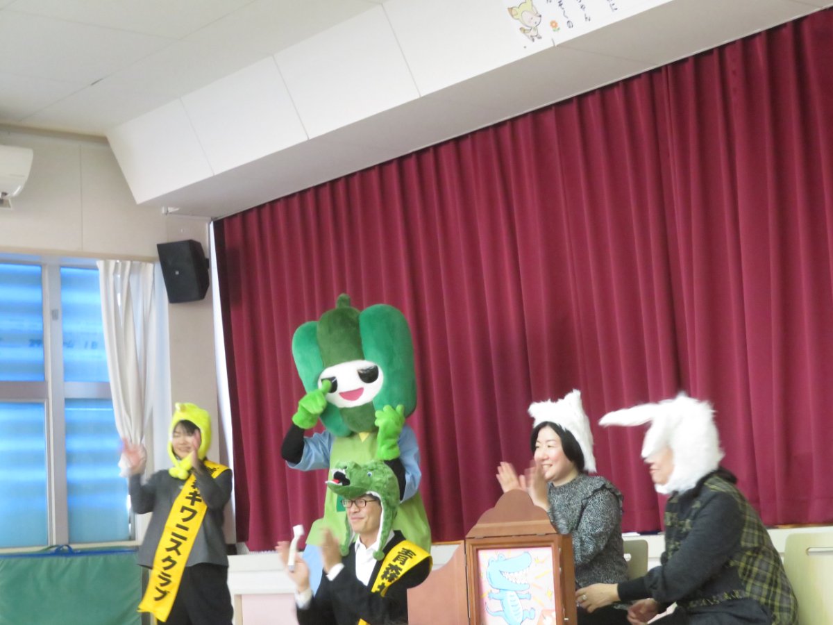キワニスクラブさんの紙芝居読み聞かせ♪