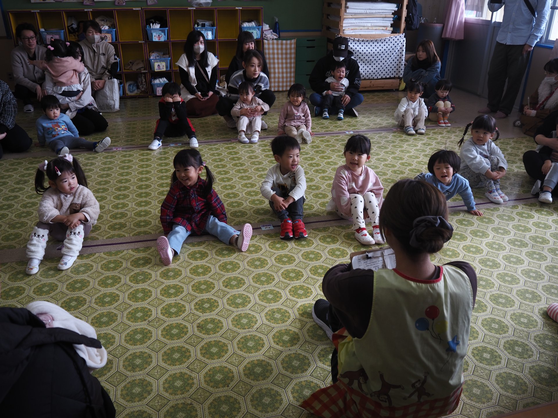 保育参観　２歳児かなりや組★