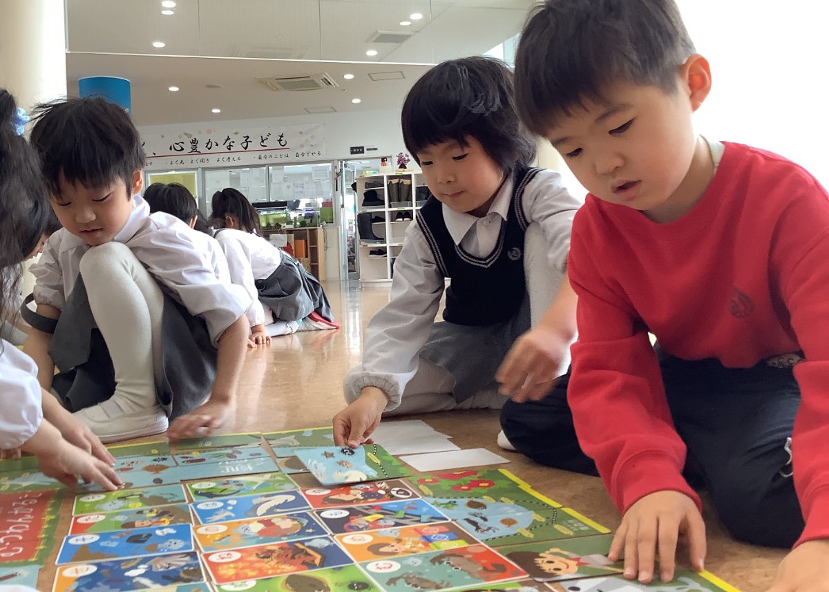 むつわんカルタで楽しく学ぶ★環境出前プログラム