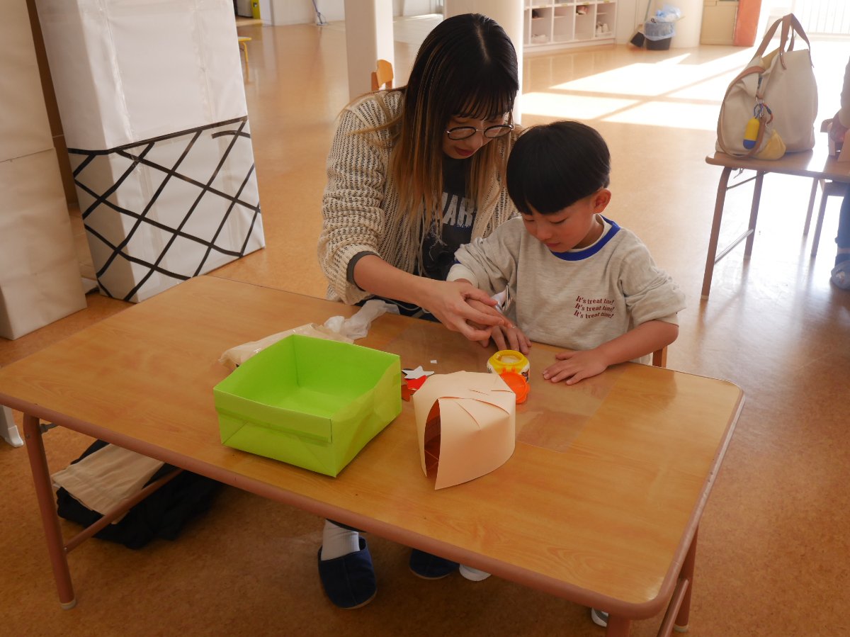 親子で遊ぼう　～アンパンマンに変身しよう～