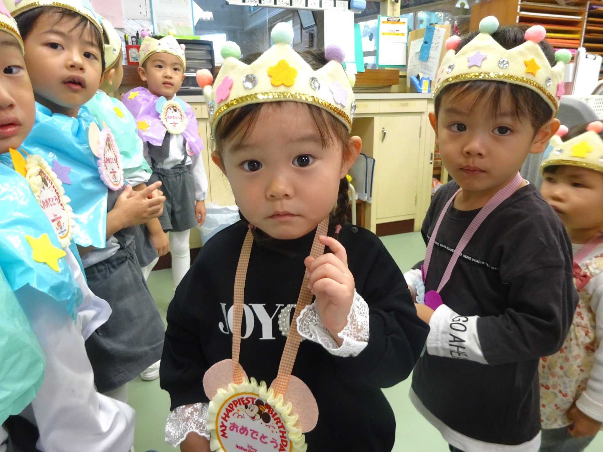 10月に誕生日を迎えるお友だち