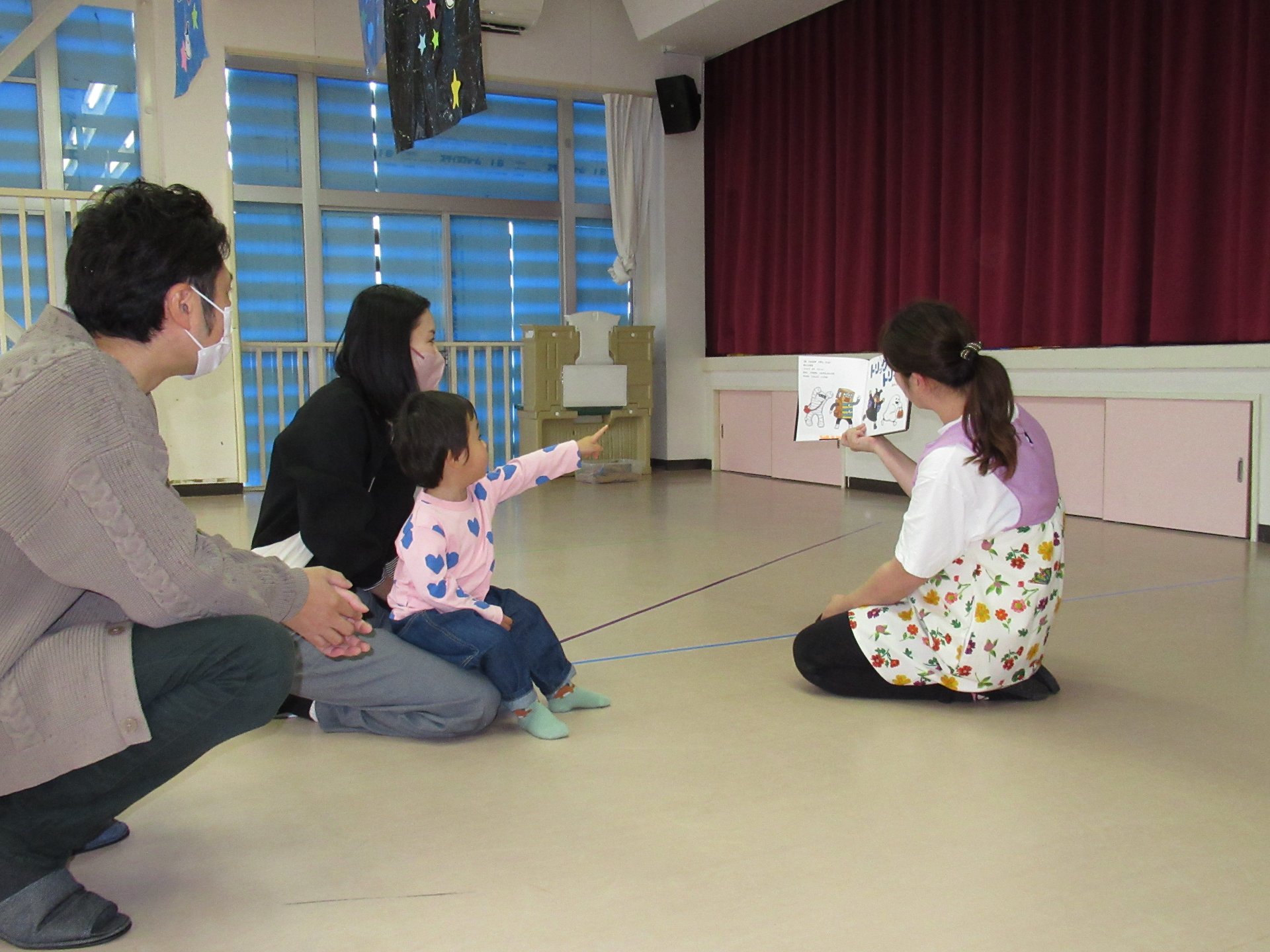 親子で遊ぼう③♪