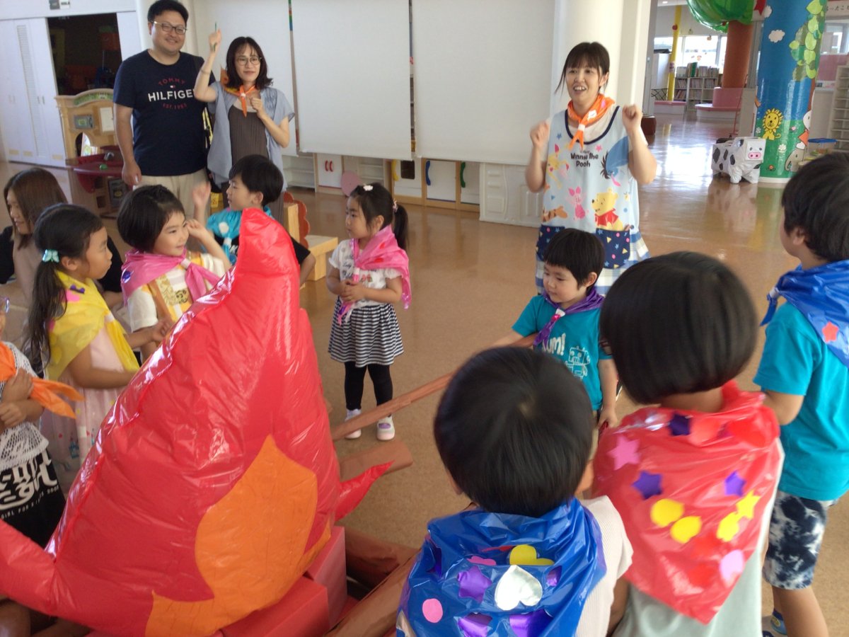親子で遊ぼう～キャンプごっこでキャンプだホイ！！～