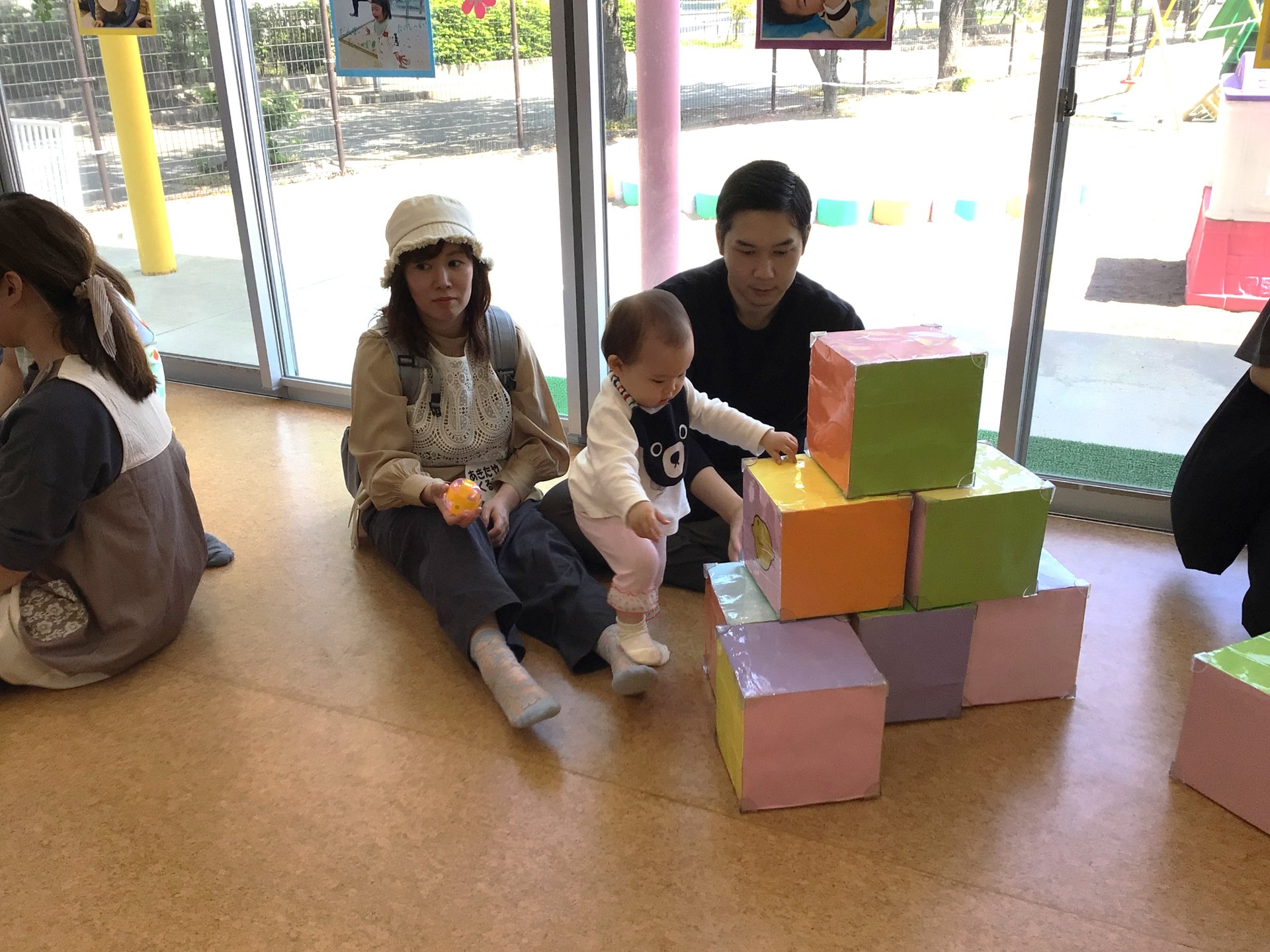 春の保育参観
