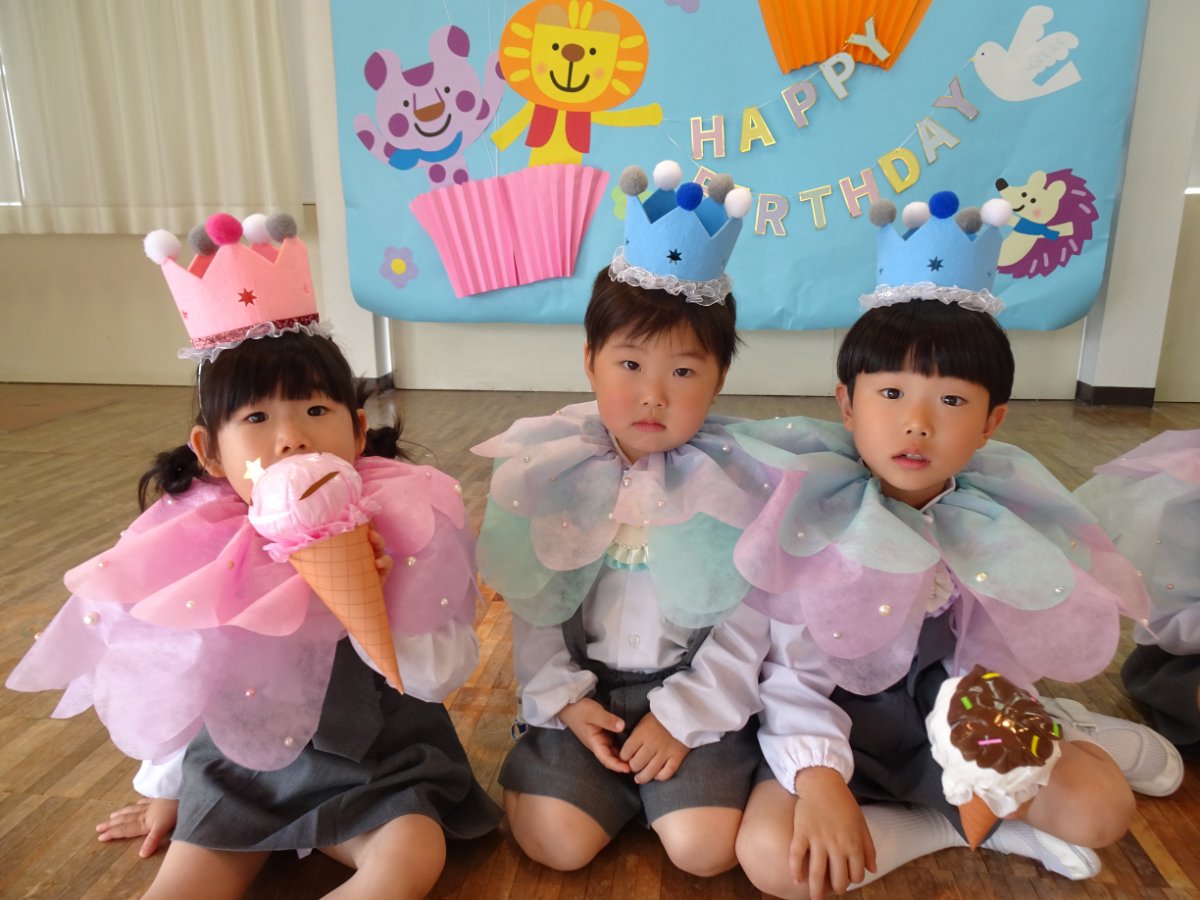 ５月誕生会♡