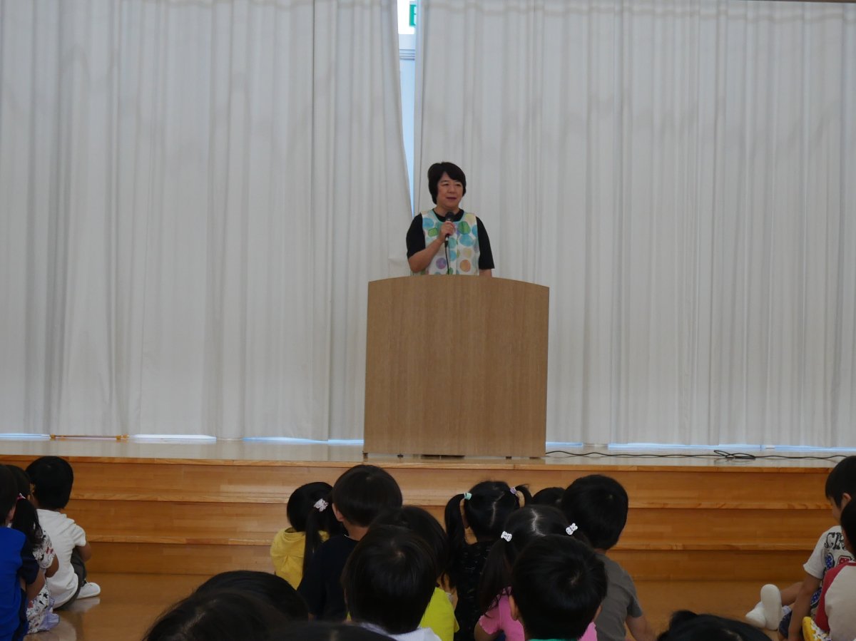 第二学期始業式