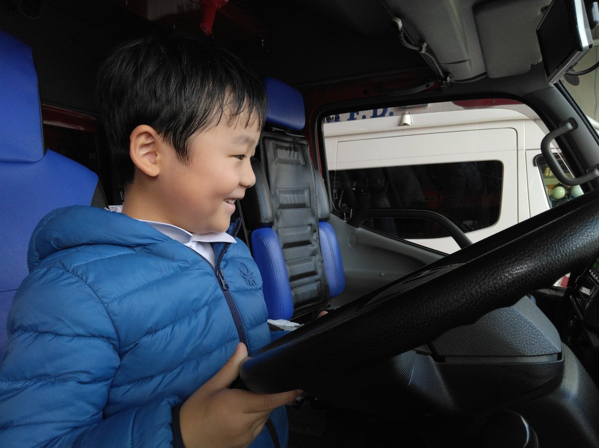 年長組★社会見学～消防士さんってすごい！～