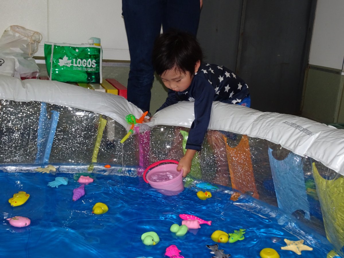 水遊び保育見学☼