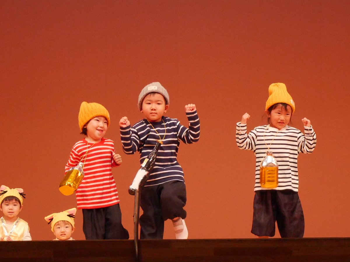 大成功！！感動のお遊戯会！！