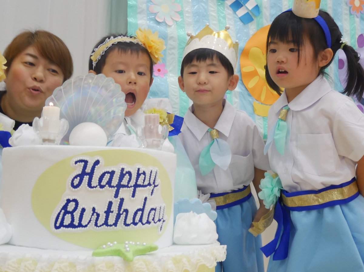 ８月誕生会