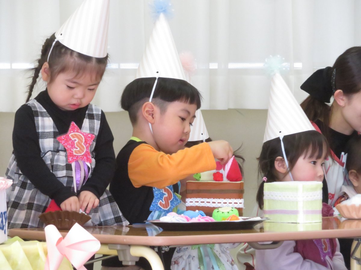 ４月誕生会～音楽でお祝いだ♩～