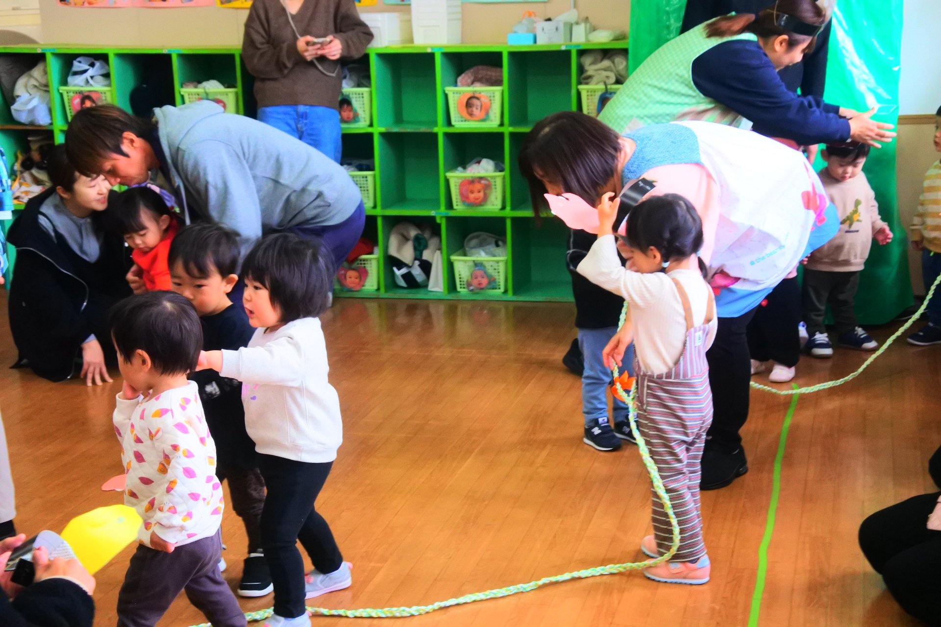 保育参観　１歳児うぐいす組