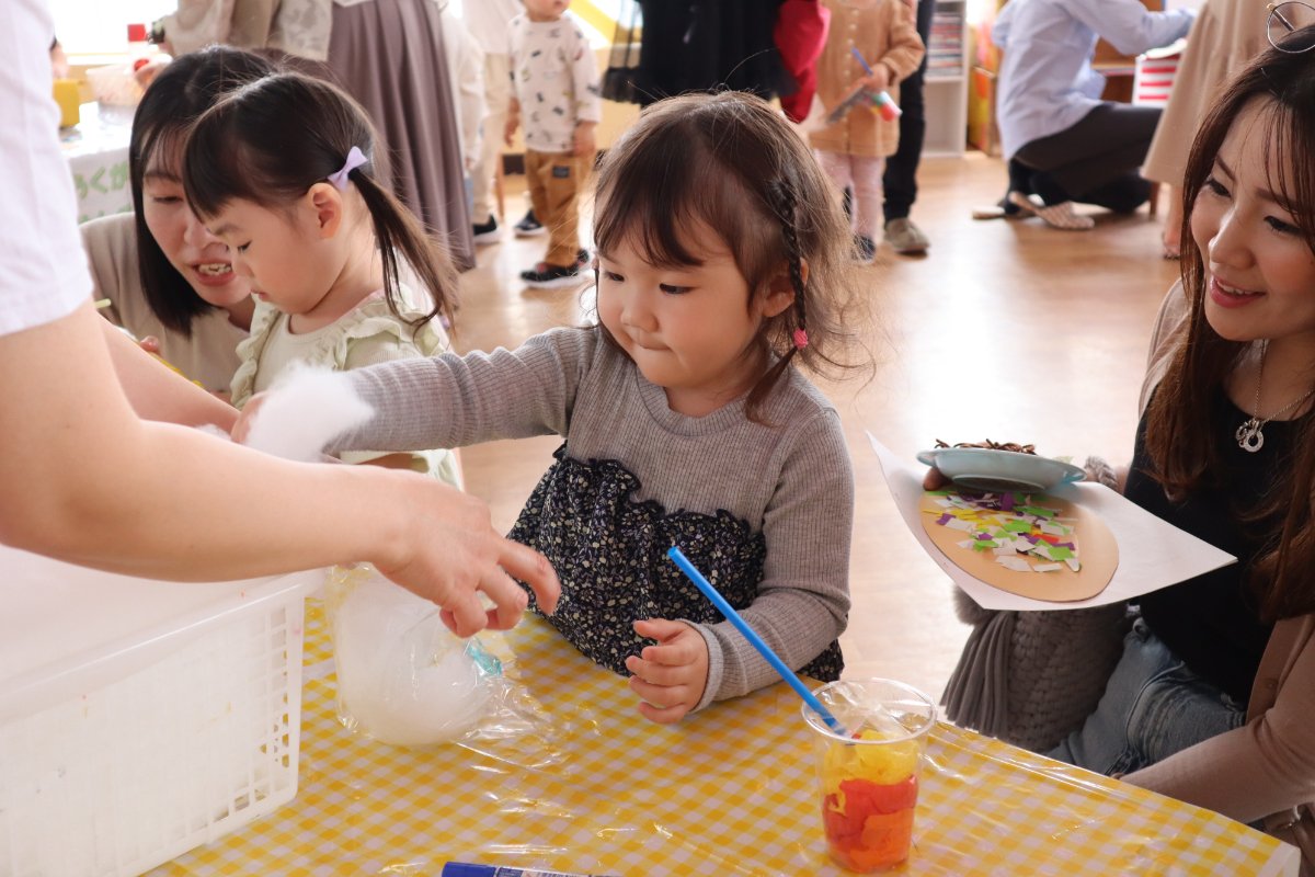 いちご組　春の保育参観