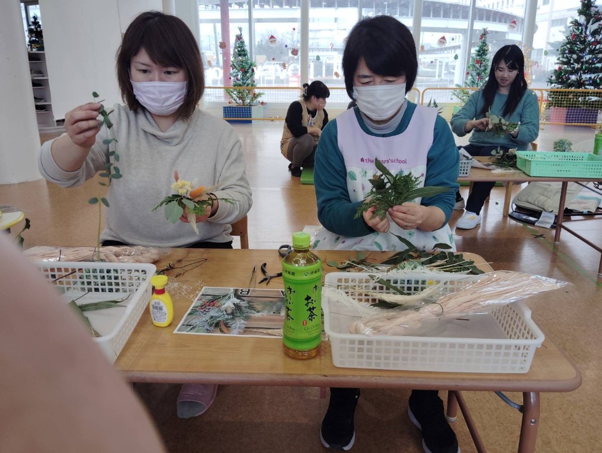 第三回ＰＴＡ研修会～しめ縄作り体験～