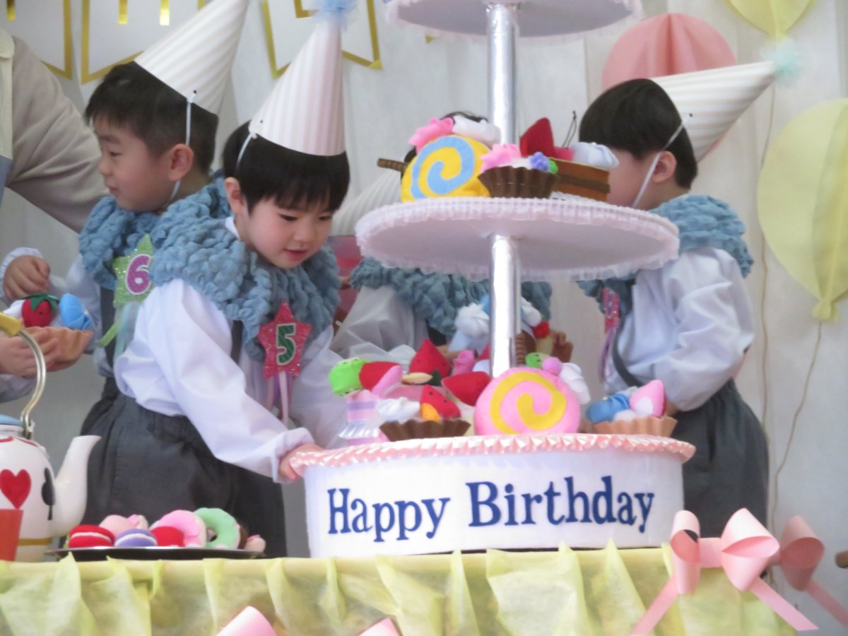 ４月誕生会～音楽でお祝いだ♩～