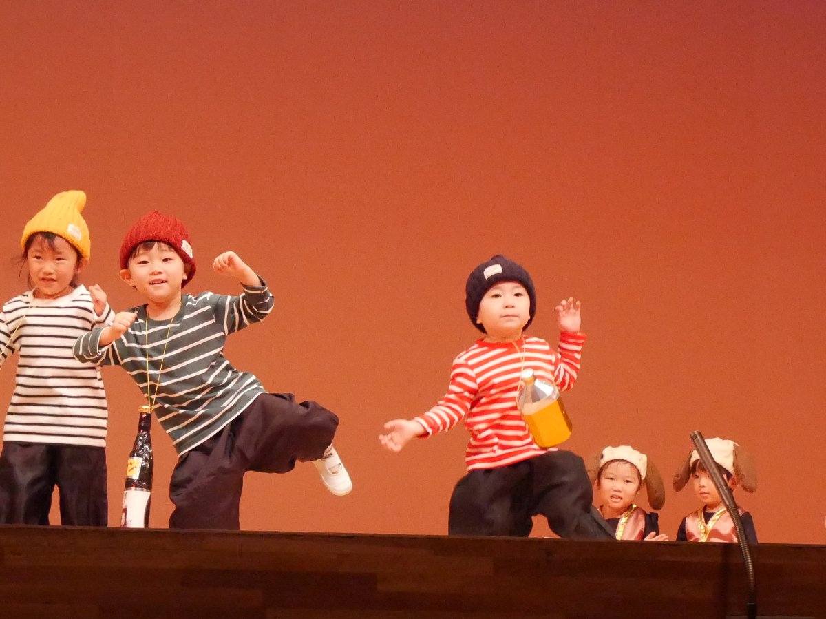 大成功！！感動のお遊戯会！！