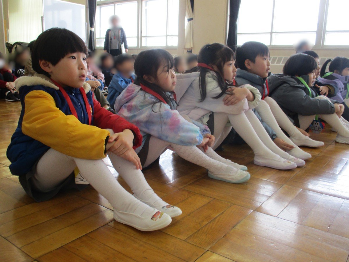 小学校楽しいよ　小学校入学体験