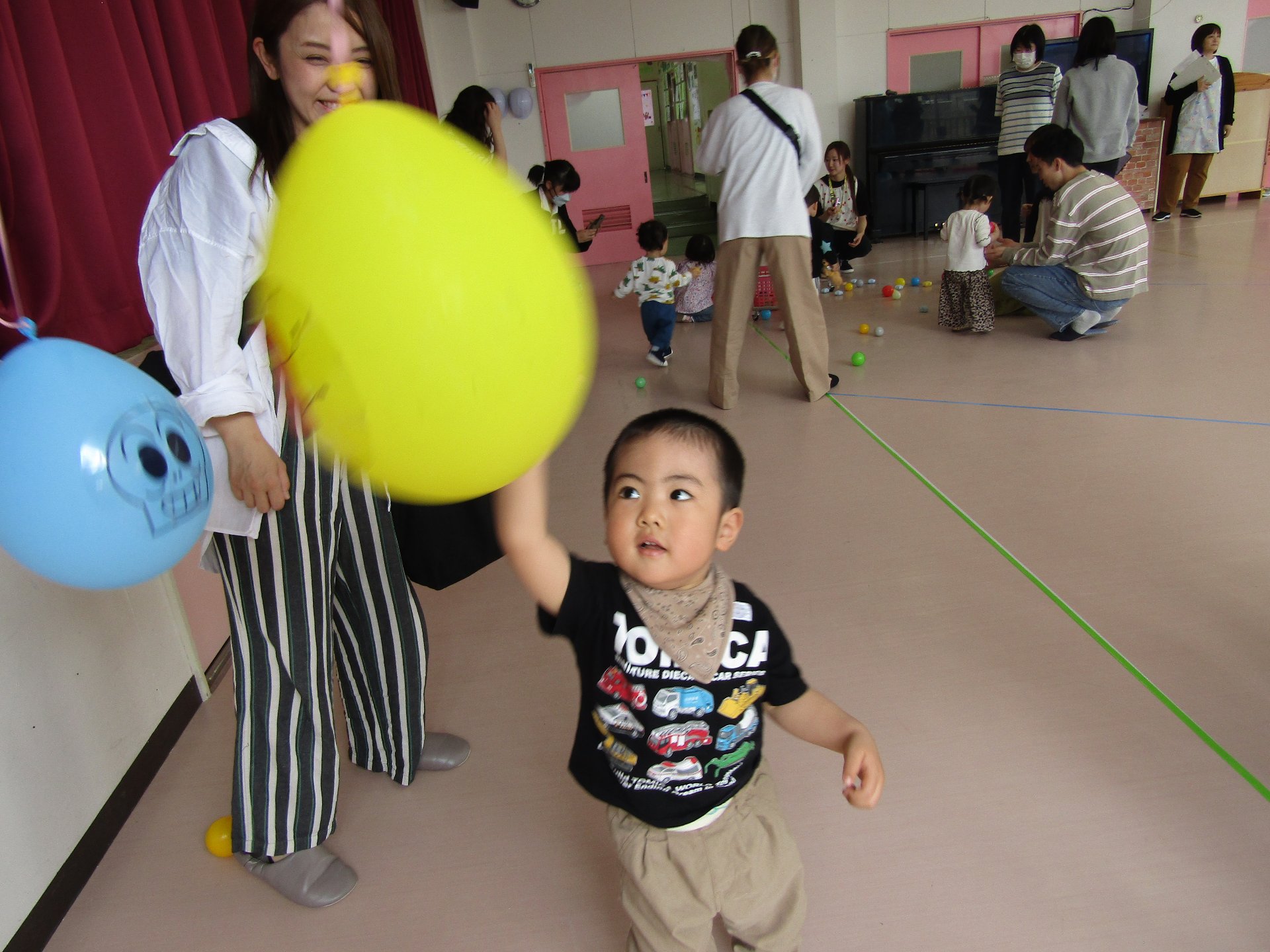 春の保育参観☆体を動かして遊ぼう♪