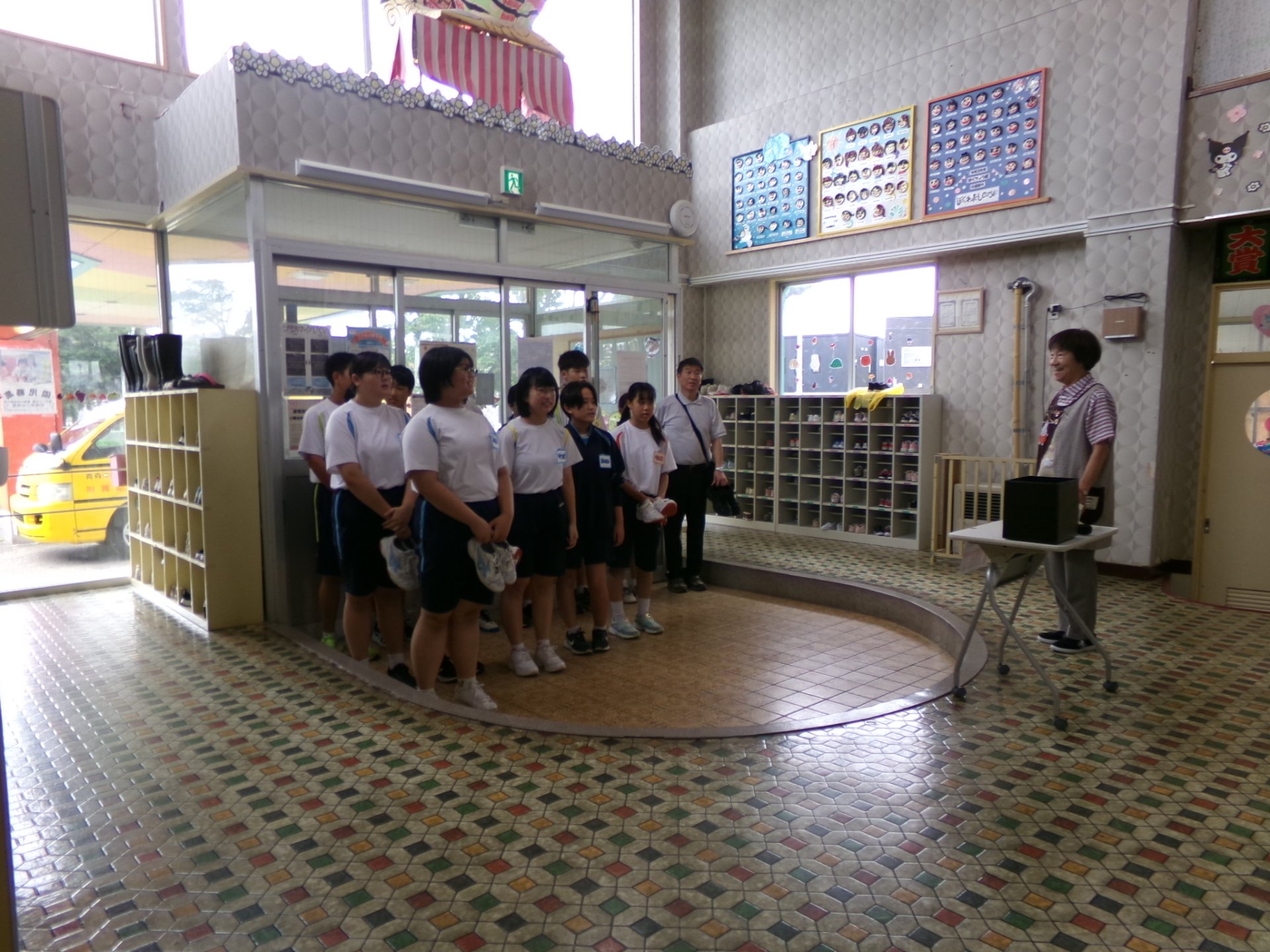 東中学校の皆さんと交流会♪